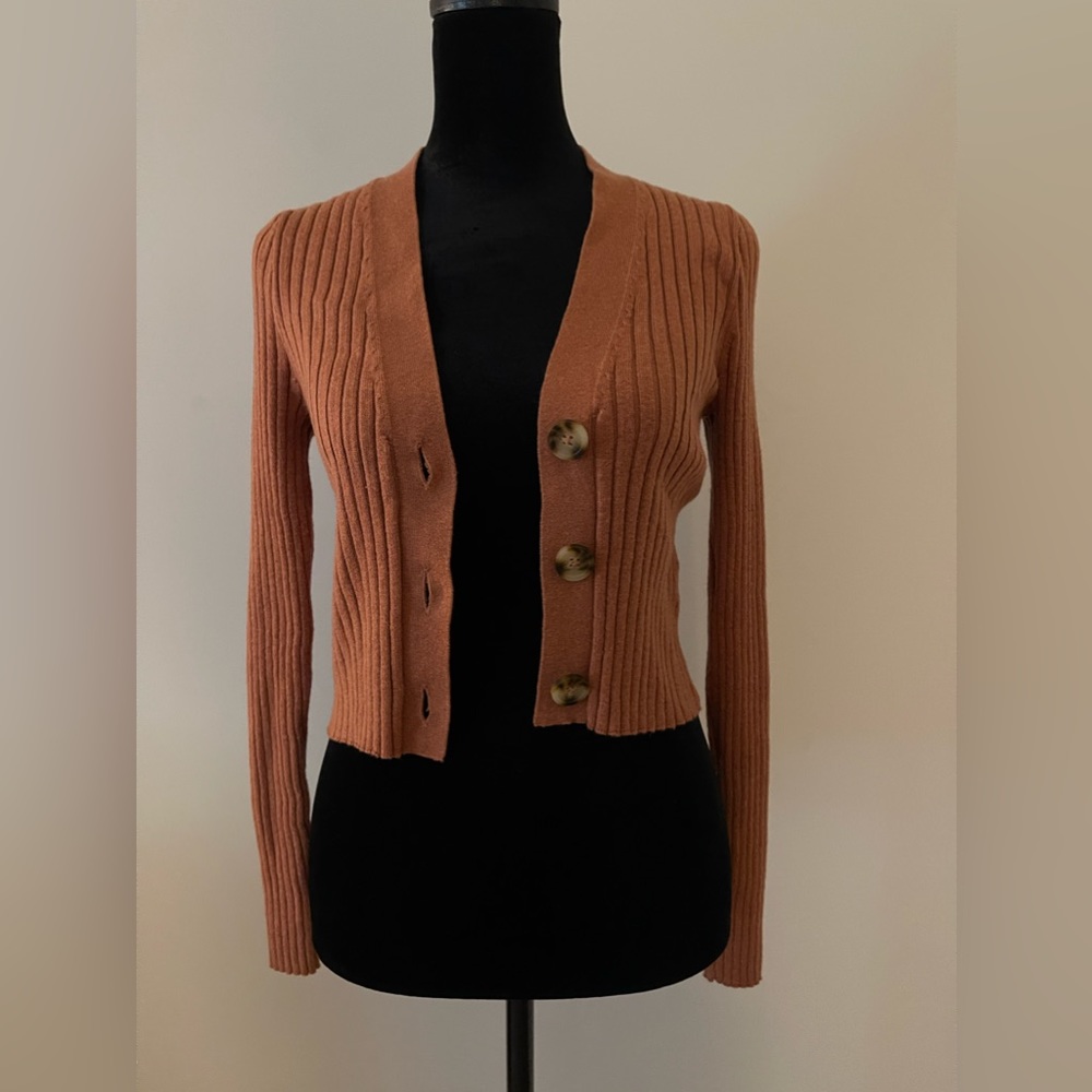 MADEWELL Women’s Brenville Crop Cardigan Sweater